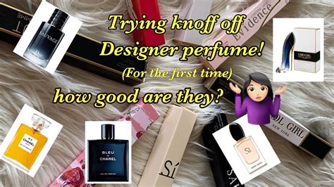 are fragrances sold by walmart knockoffs